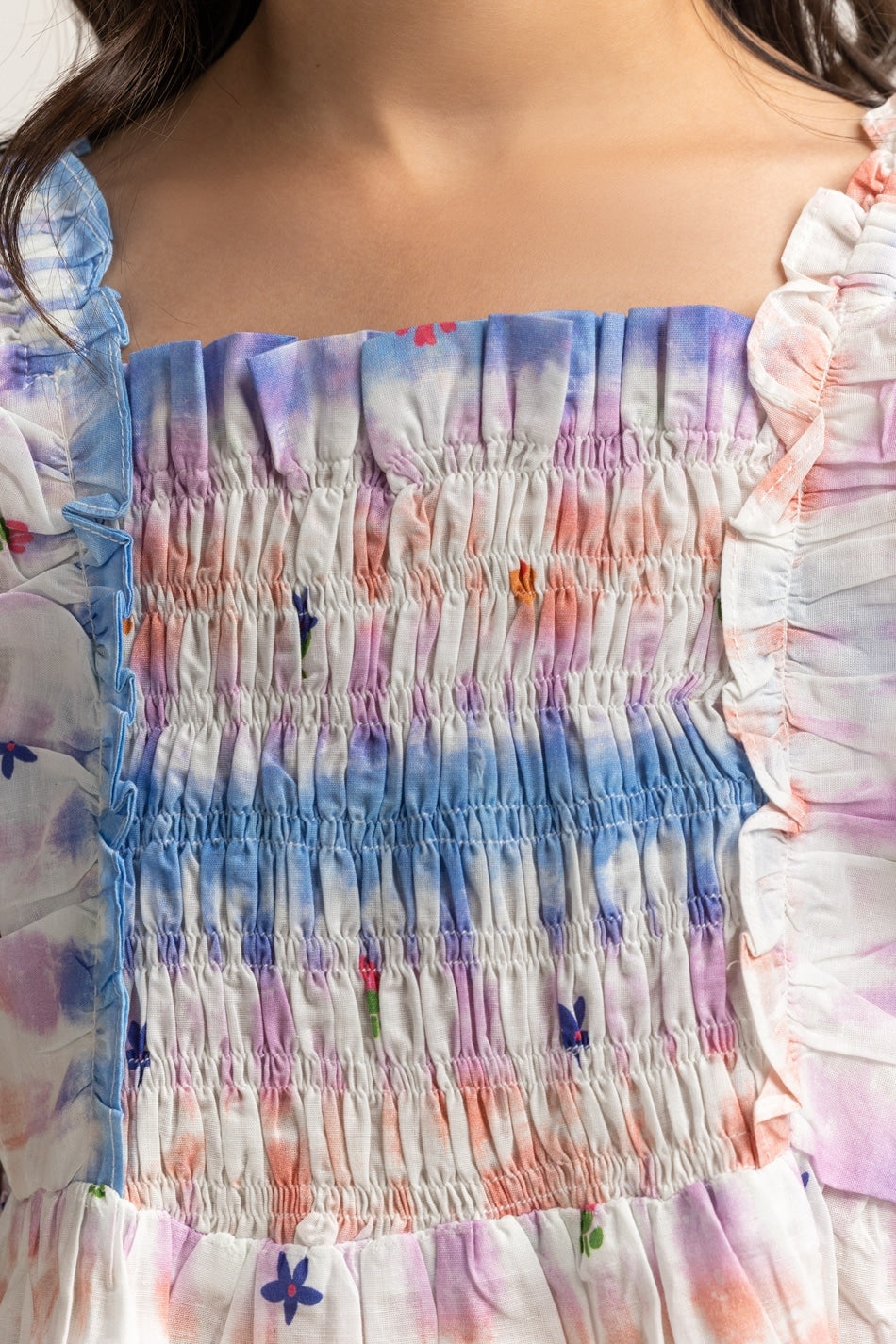 Square Neck Dress JG-BLS-SS24-018