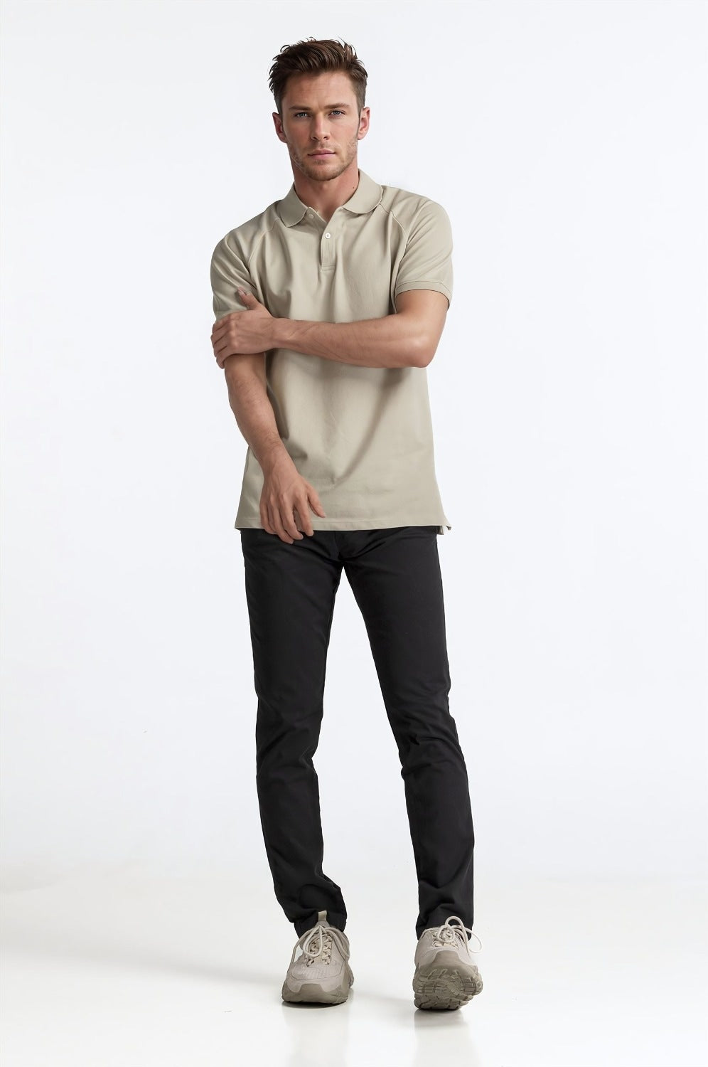 Stone French Polo PS-FSHN24-148