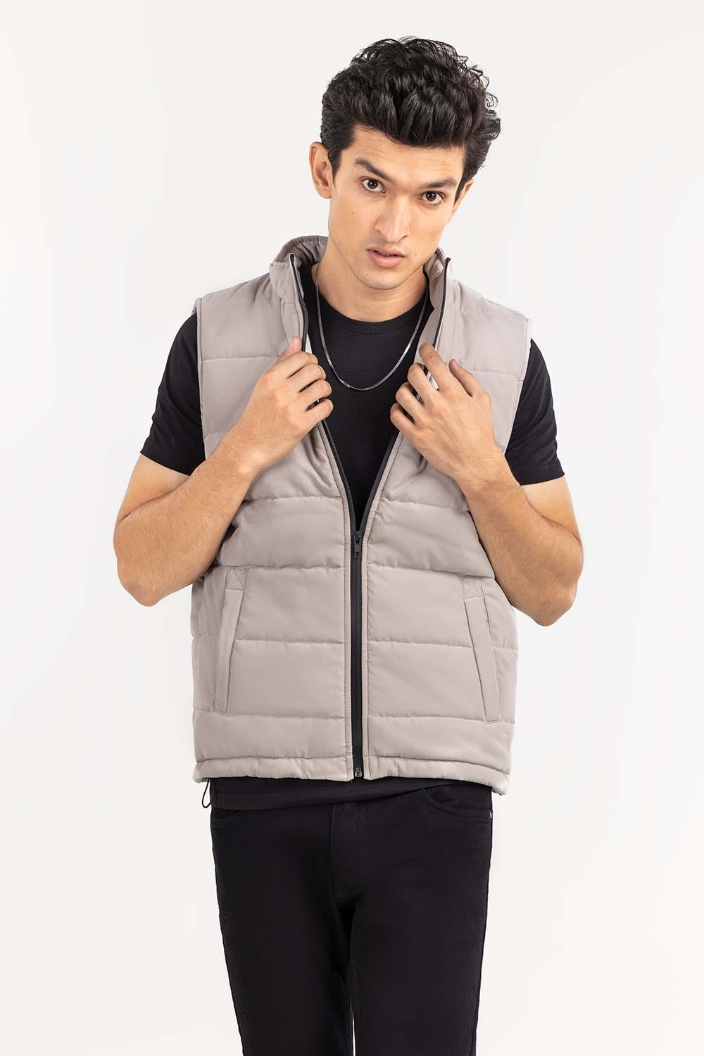Stone Puffer Gilet JKT-WVST22-023