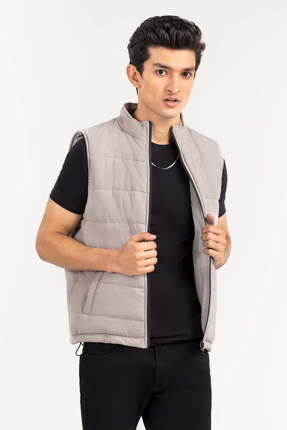 Stone Puffer Gilet JKT-WVST22-023