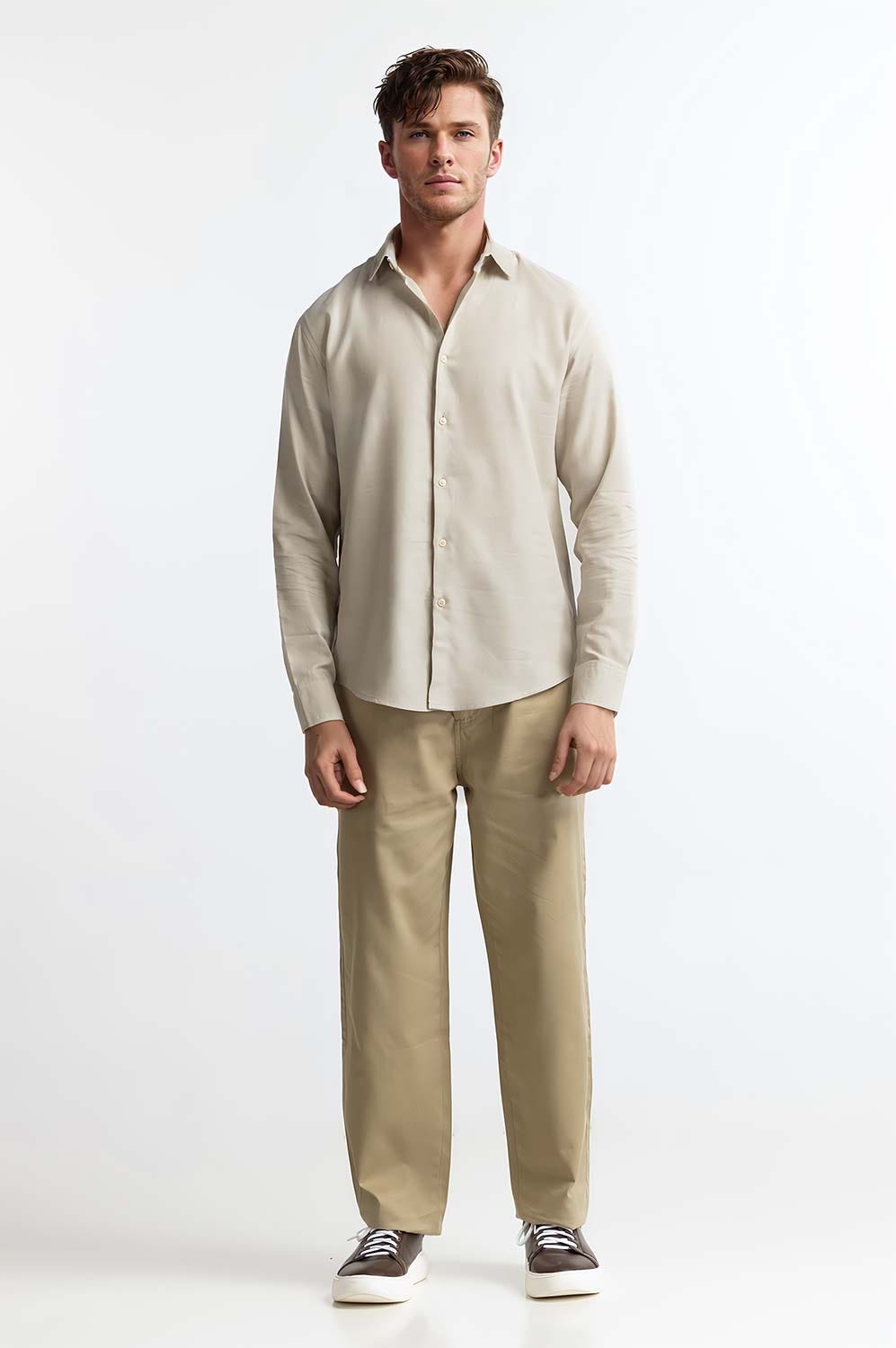 Stone Solid Casual Shirt MN-CS-SS24-039