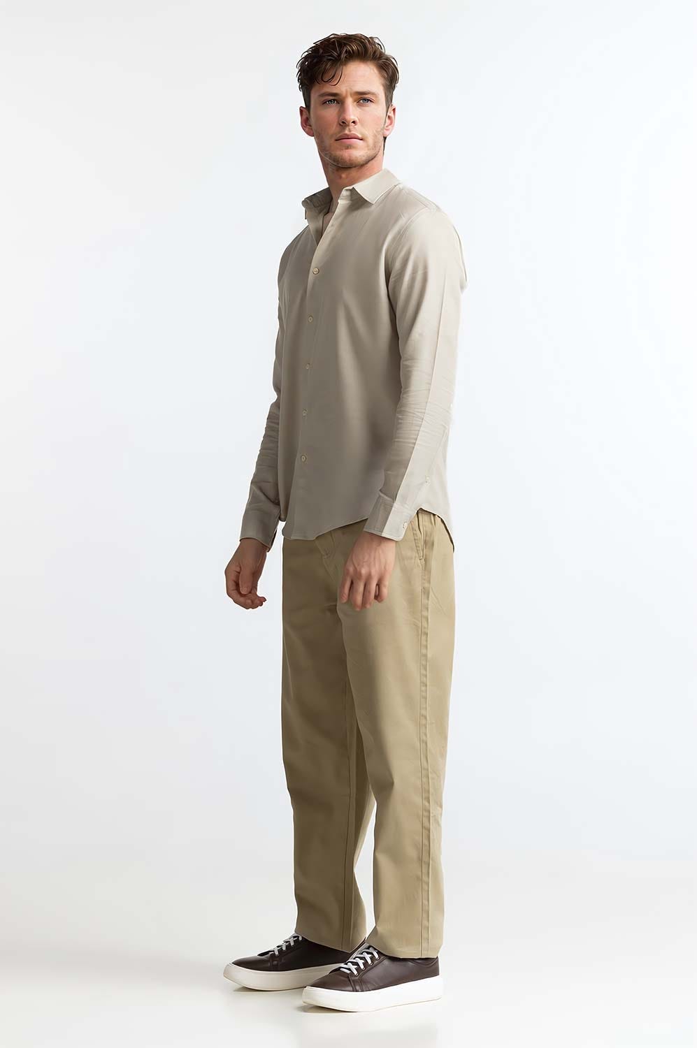 Stone Solid Casual Shirt MN-CS-SS24-039