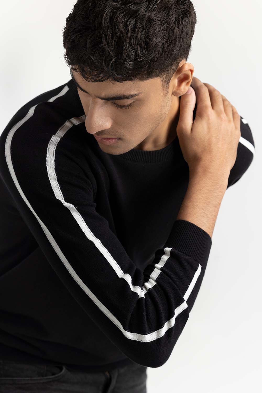 Striped Sweater 224-111-032