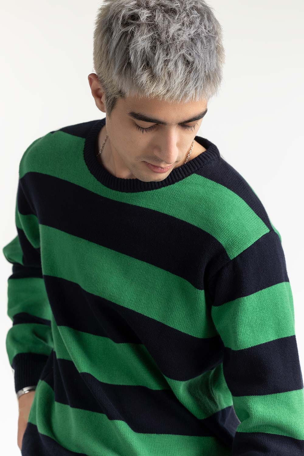 Striped Sweater 224-111-069