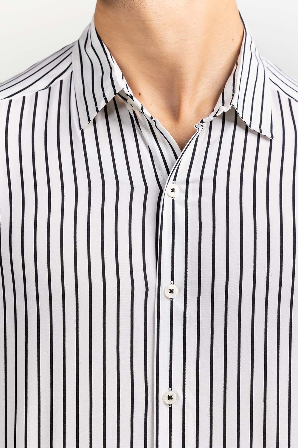 Stripped Casual Shirt HSS-YD22-004