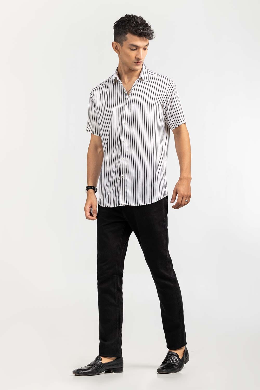 Stripped Casual Shirt HSS-YD22-004