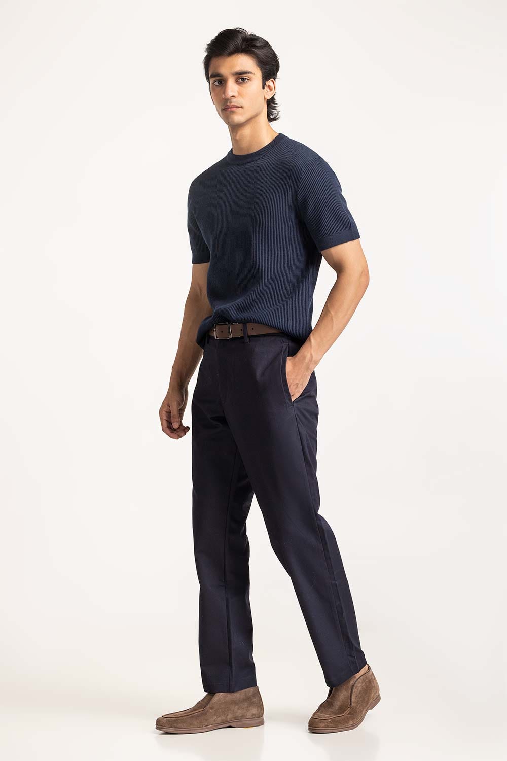 Sweater Knit Tee MN-TSW-WS24-007