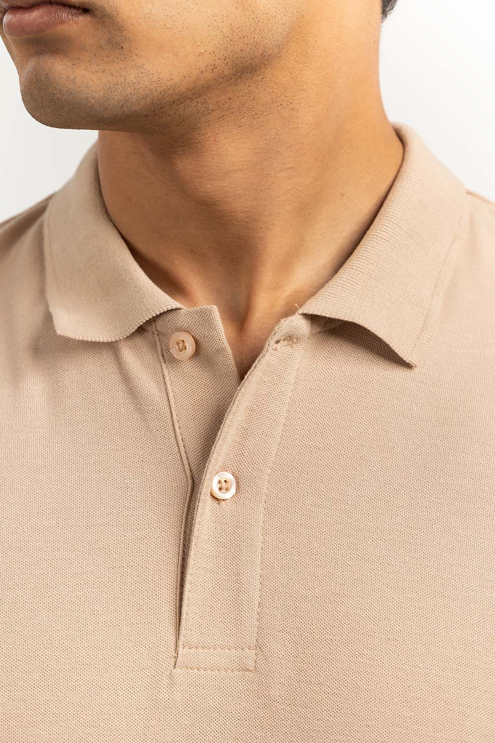 Tan Signature Polo PKP-SB-140