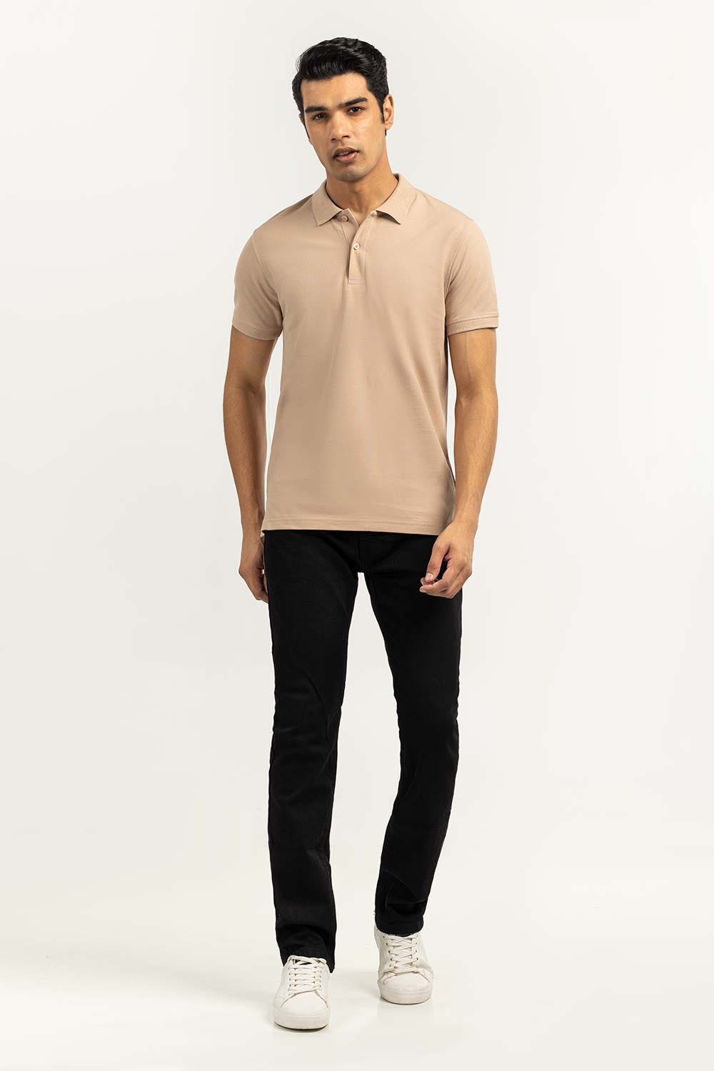 Tan Signature Polo PKP-SB-140