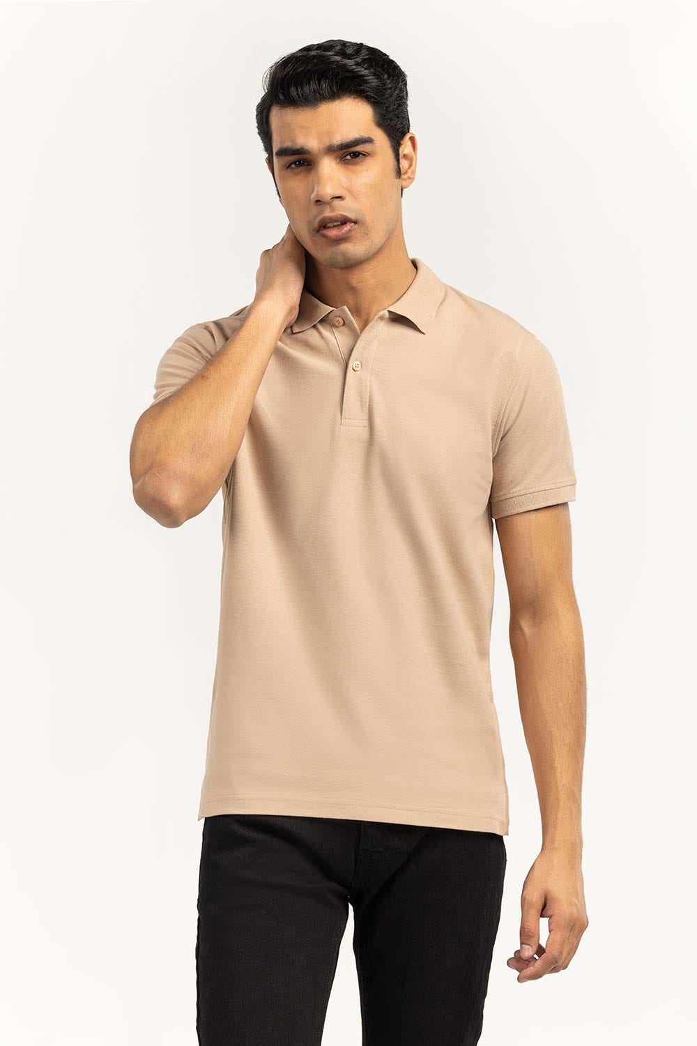 Tan Signature Polo PKP-SB-140