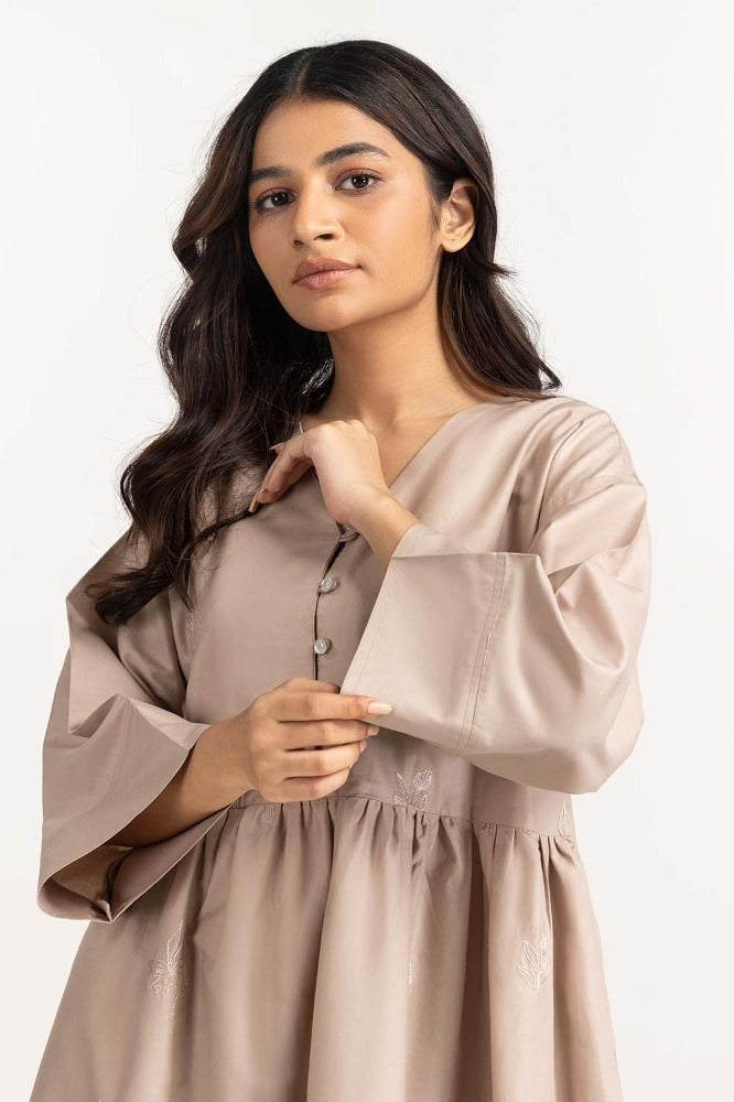 Tea Pink Basic Dress WM-DRSWS23-009