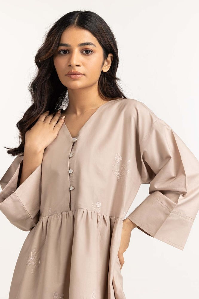 Tea Pink Basic Dress WM-DRSWS23-009