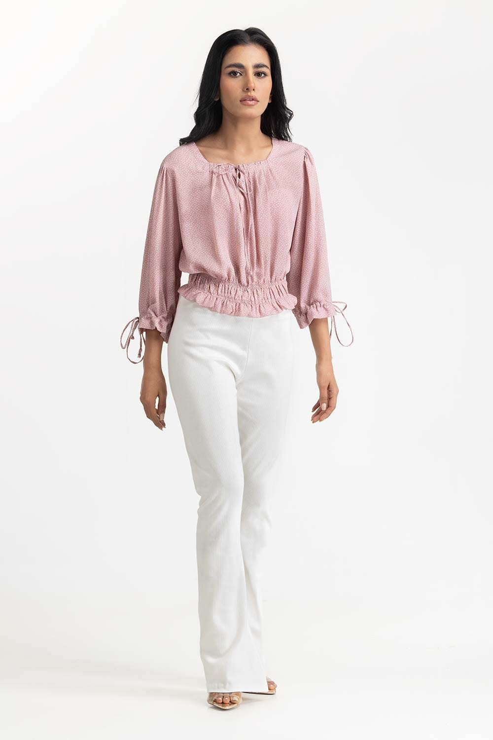 Tea Pink Blended Top 231-217-058