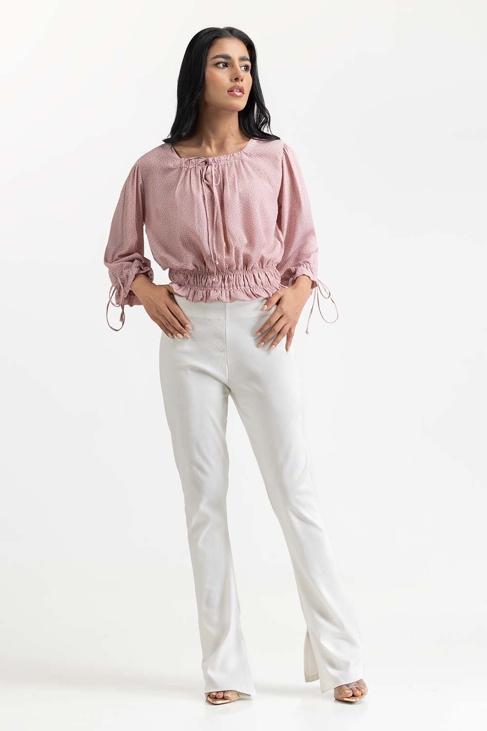 Tea Pink Blended Top 231-217-058