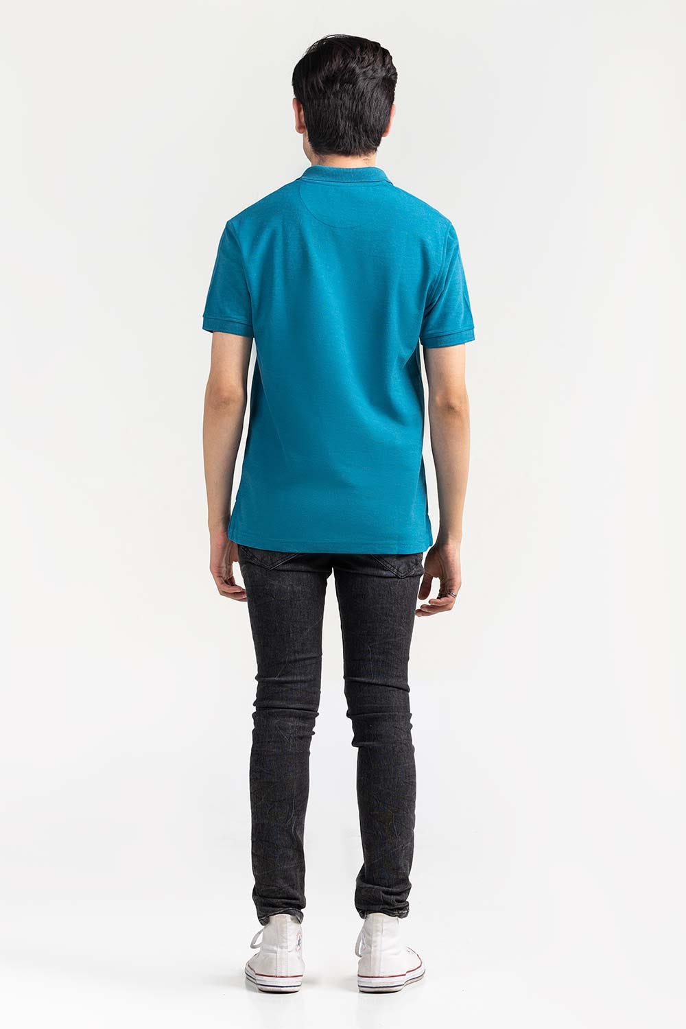 Teal Basic Polo PKP-SB-108