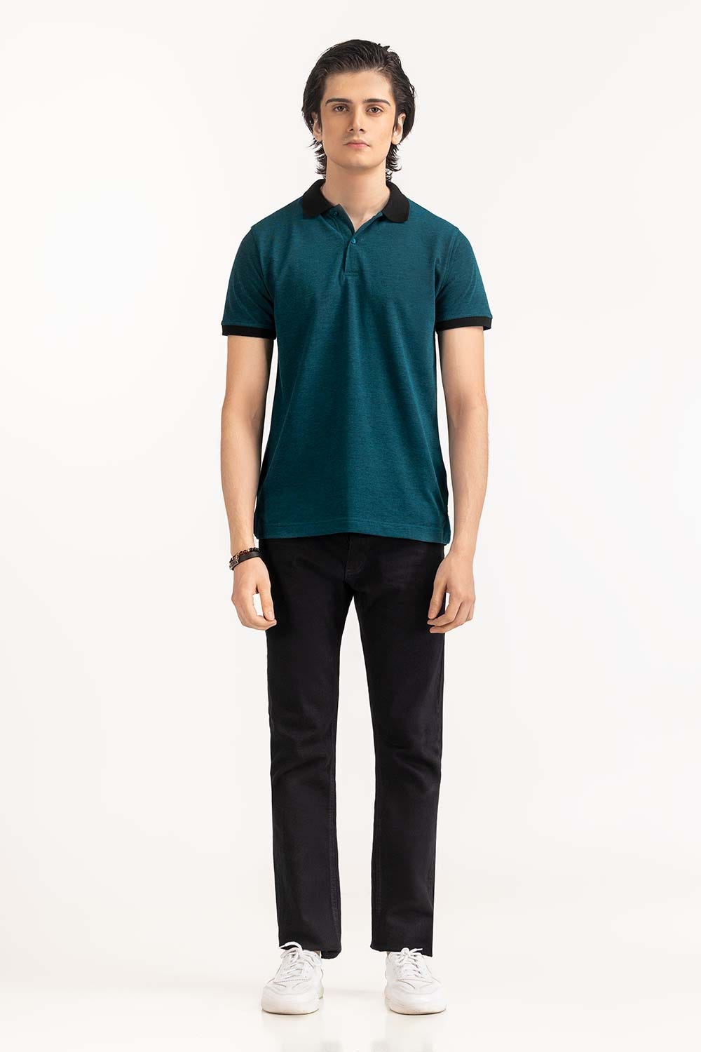 Teal Basic Polo PS-FPK23-046