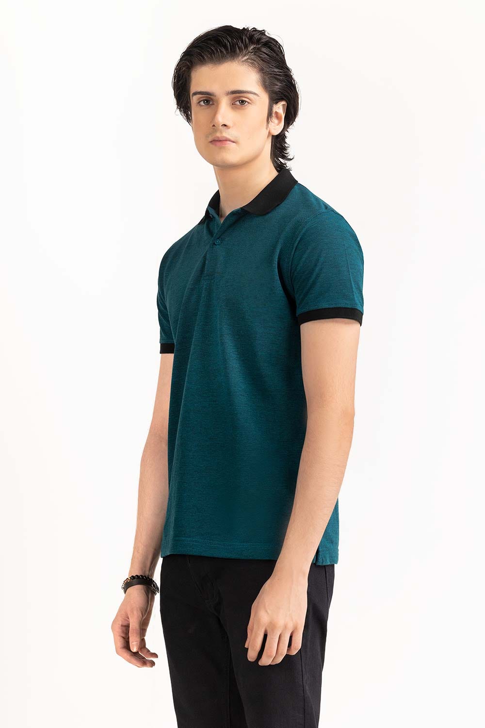 Teal Basic Polo PS-FPK23-046