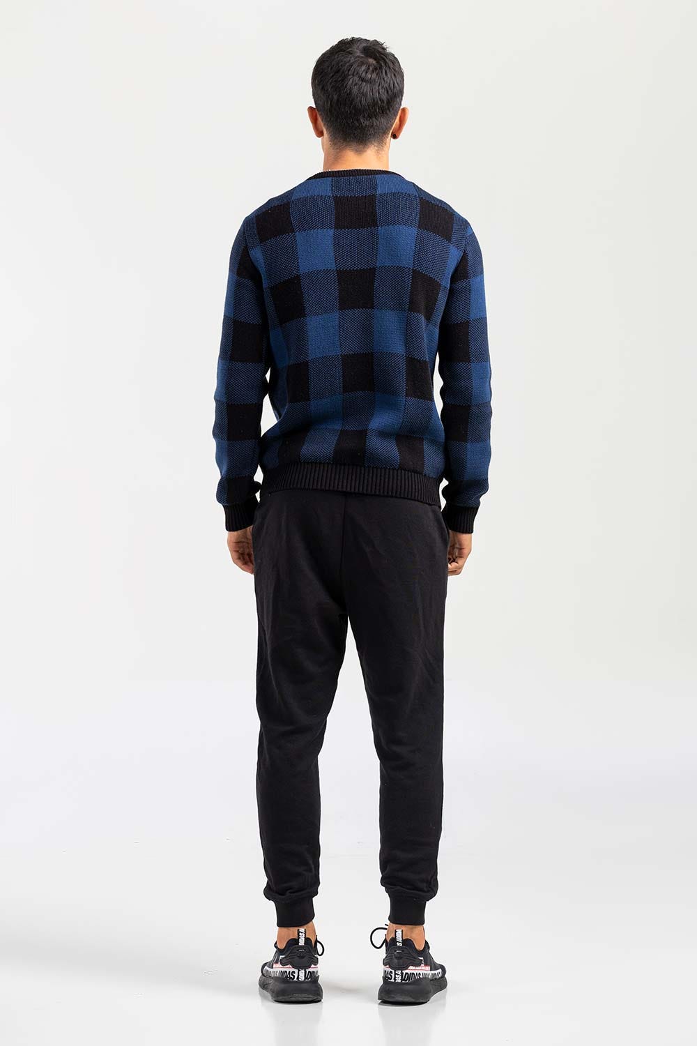 Teal Black Fashion Sweater FS-SWT-FD-379-01