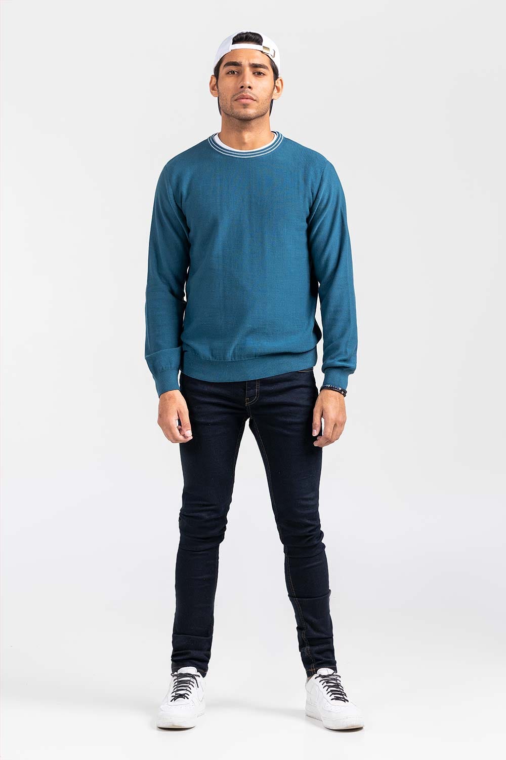 Teal Fashion Sweater FS-SWT-FD-397-01