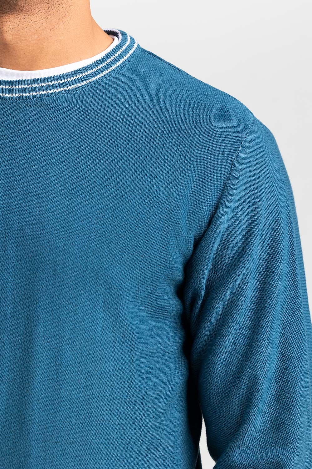 Teal Fashion Sweater FS-SWT-FD-397-01