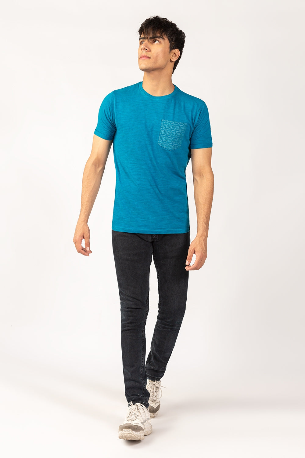 Teal Basic T-shirt JCN-SP-02