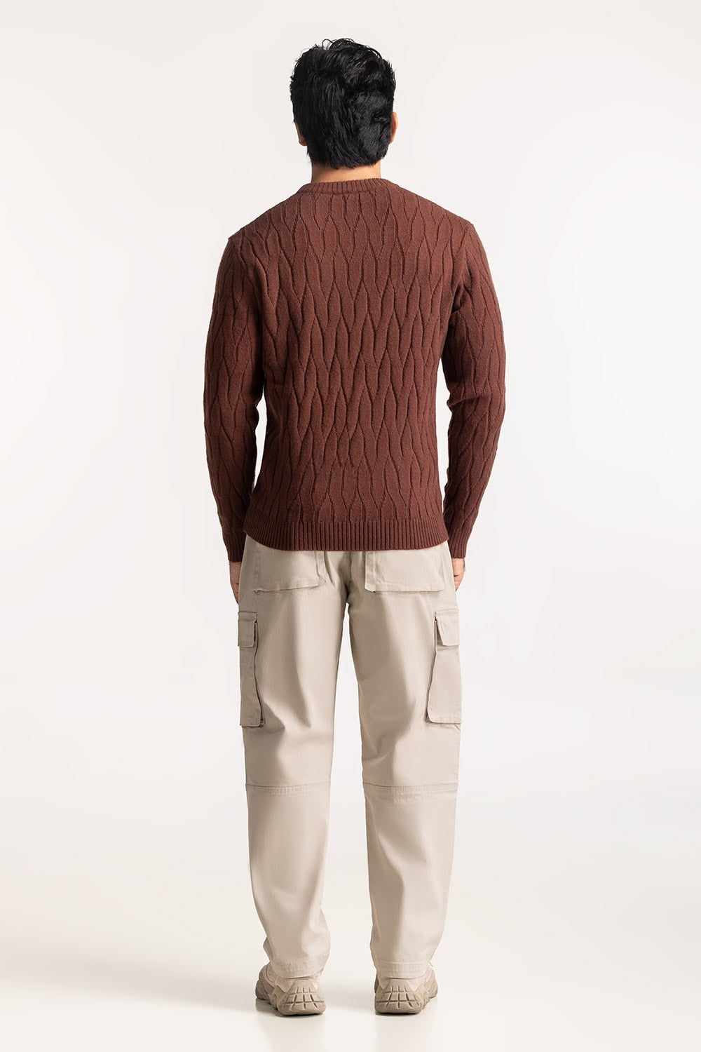 Texture Sweater MN-SWT-WS24-021 A