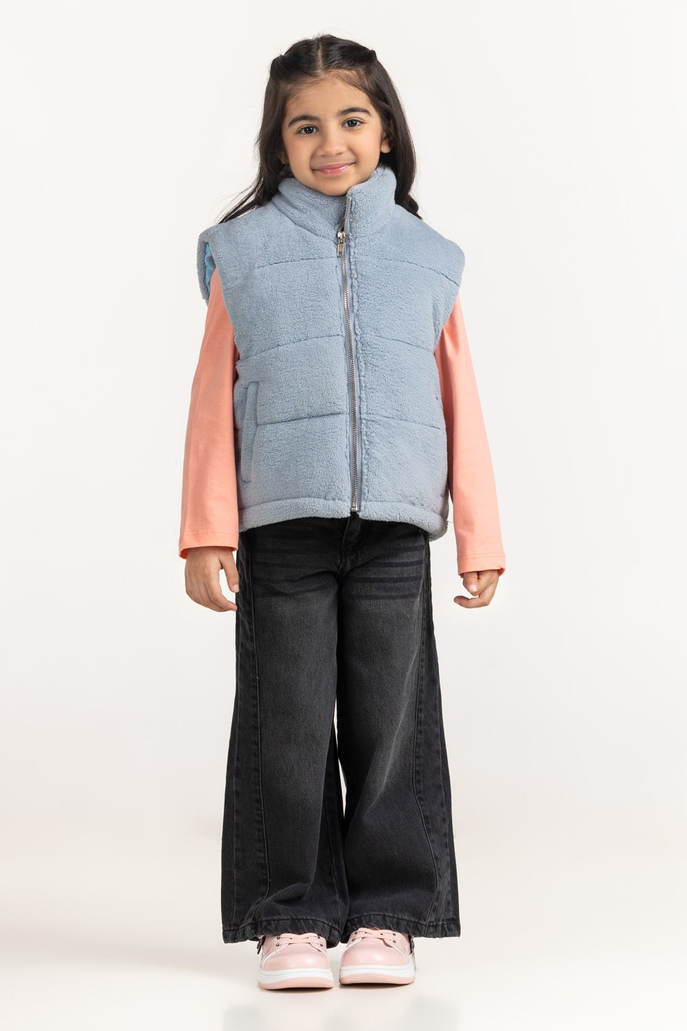 Toddler Girls Blended Jackets KG-JKT-WS24-106