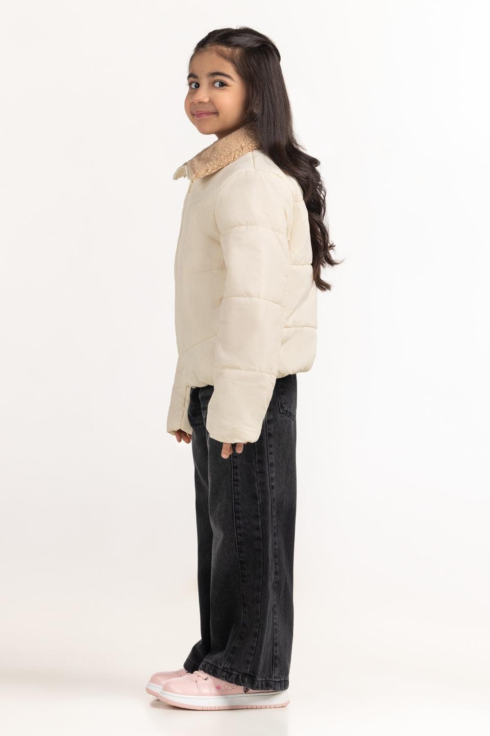 Junior Girls Puffer Jackets KG-JKT-WS24-010