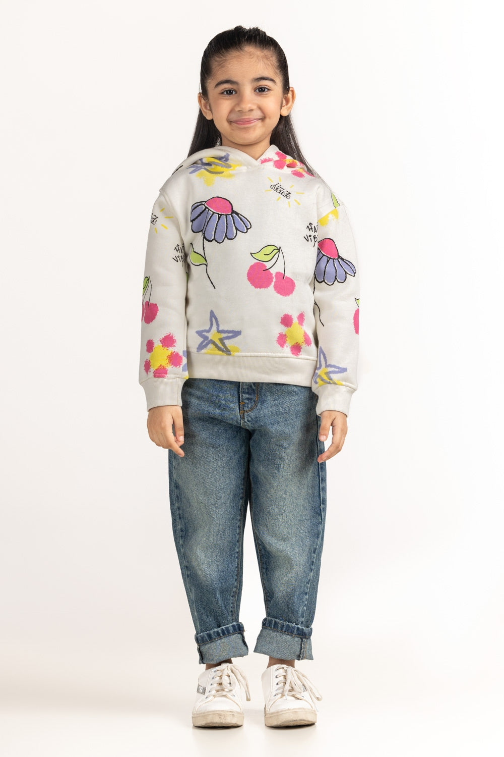 Junior Girls Sweatshirt KG-HOD-WS24-006