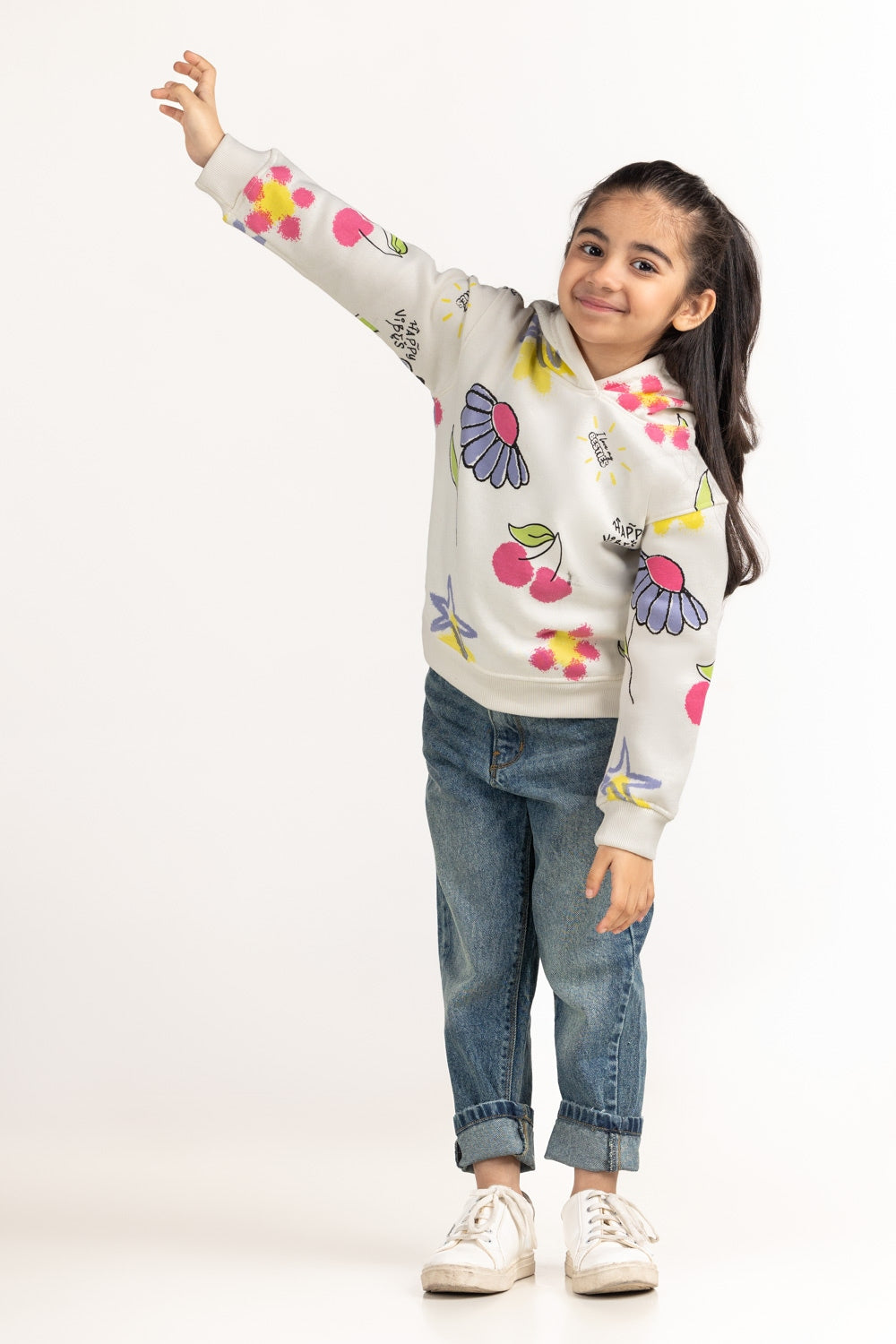 Junior Girls Sweatshirt KG-HOD-WS24-006