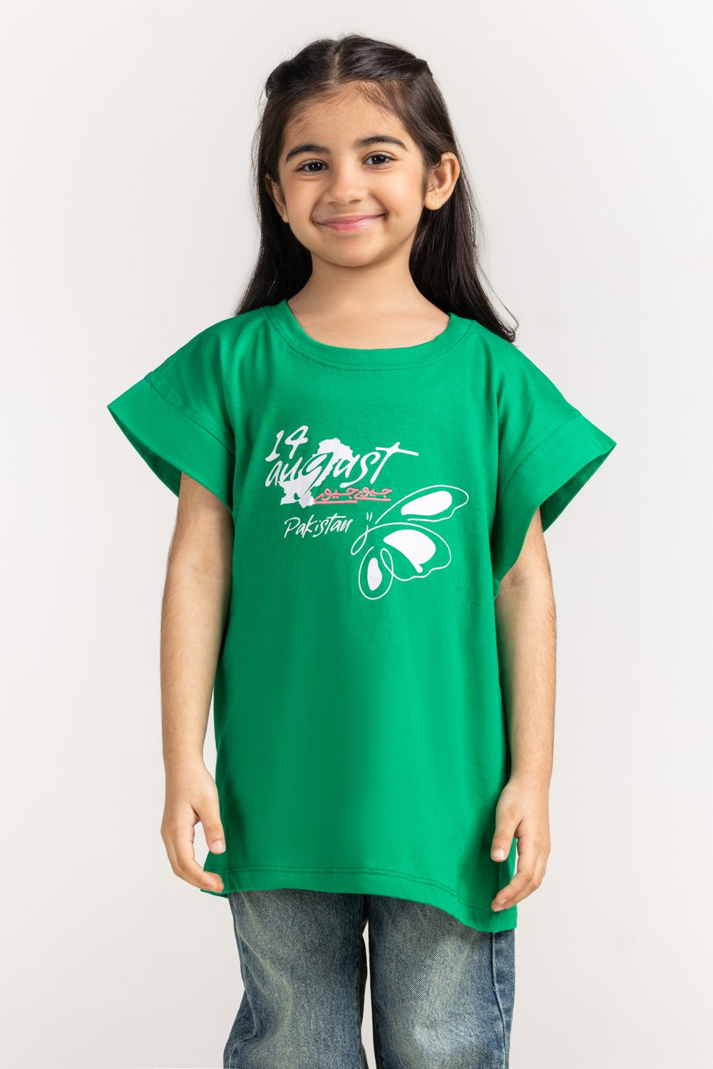 Toddler Girls Tees KG-TS-AUG-001