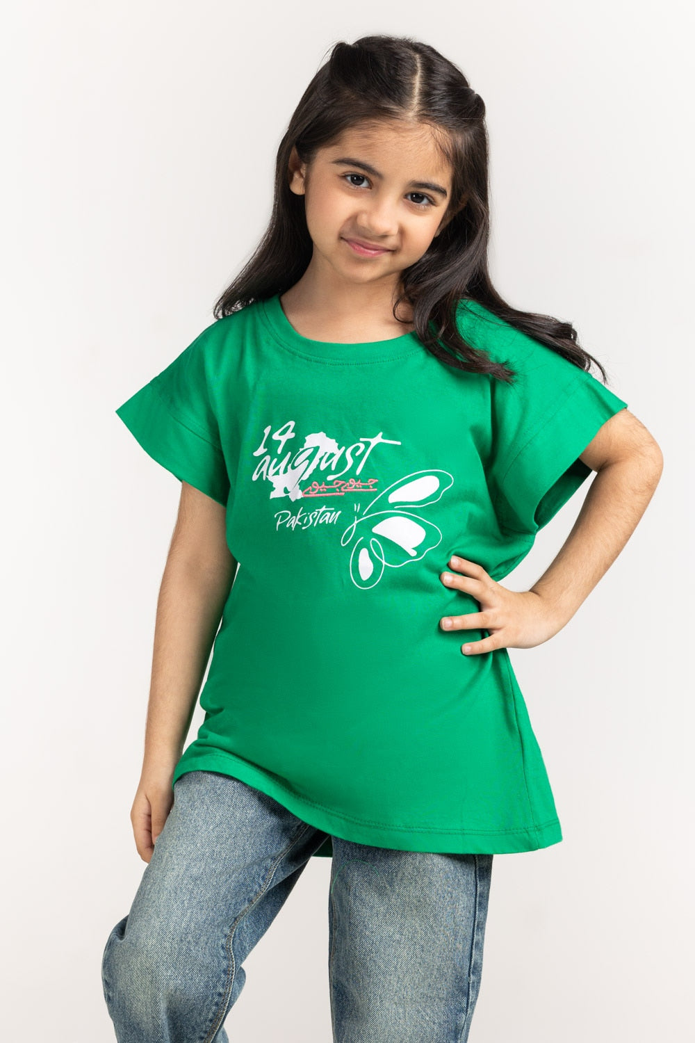 Toddler Girls Tees KG-TS-AUG-001