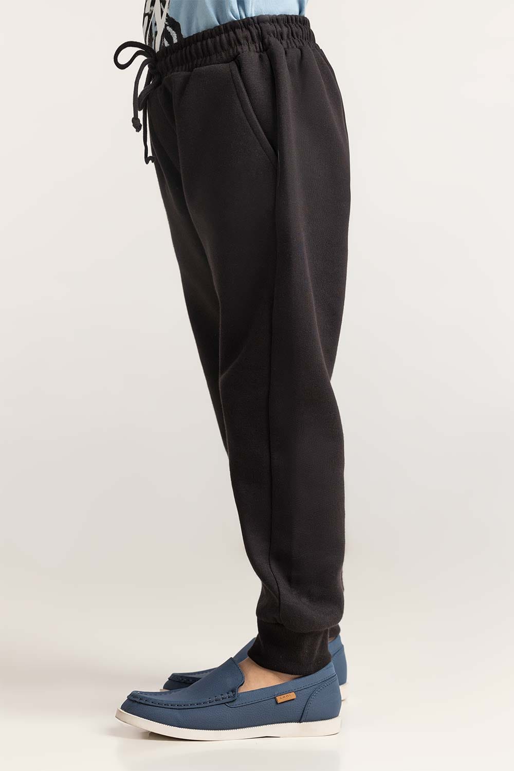 Toddler Boy Black Basic Trouser TB-TRC-SS24-001