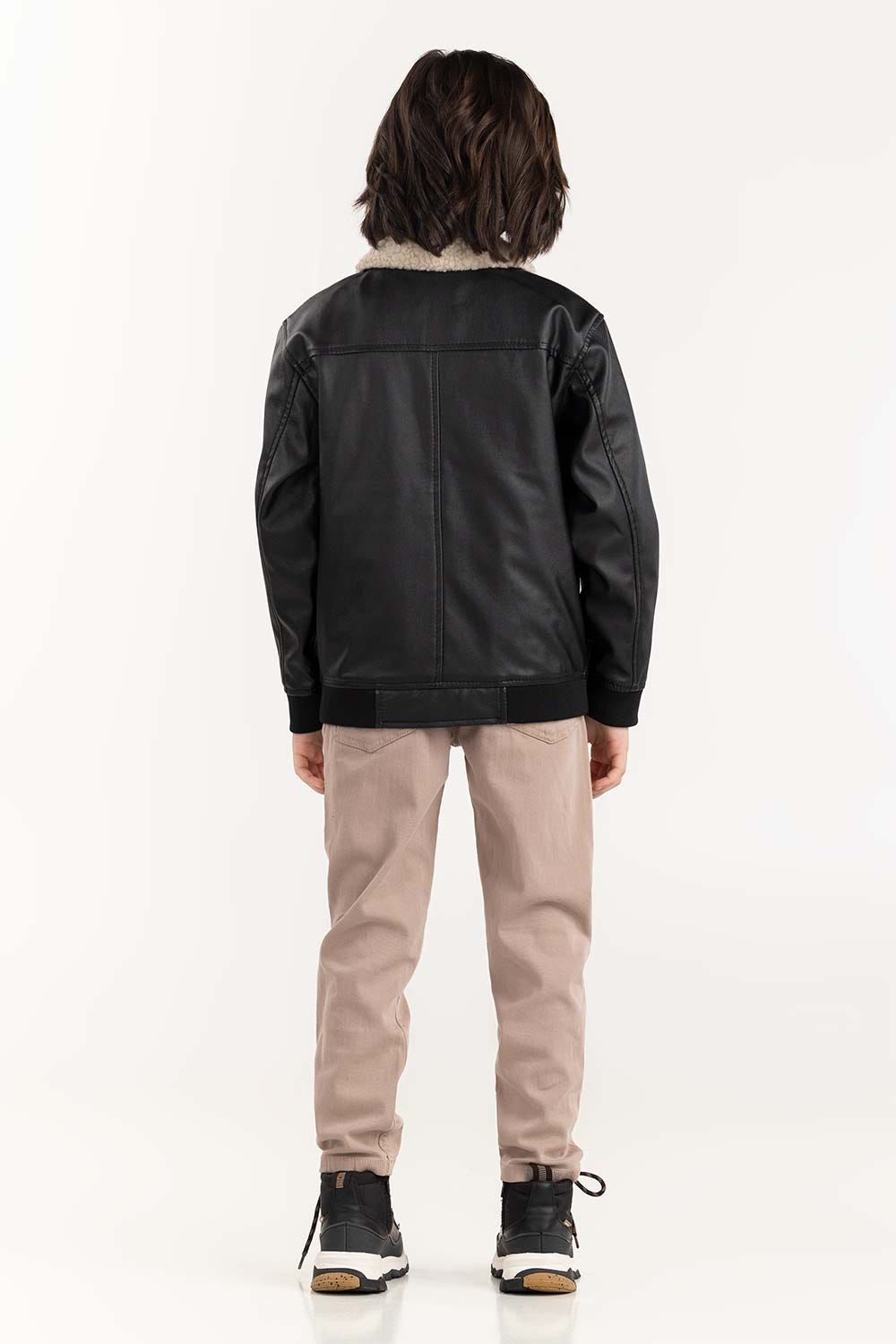Toddler Boy Black Jacket 224-310-063