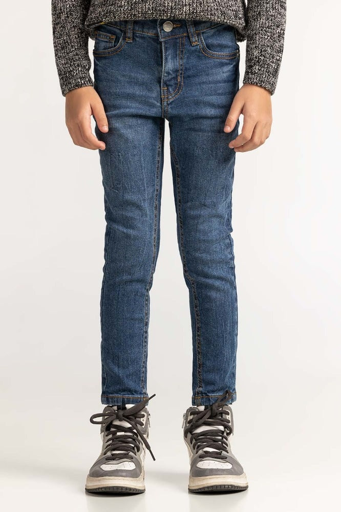 Toddler Boy Blue Denim Jeans TB-JNS-WS23-002 B