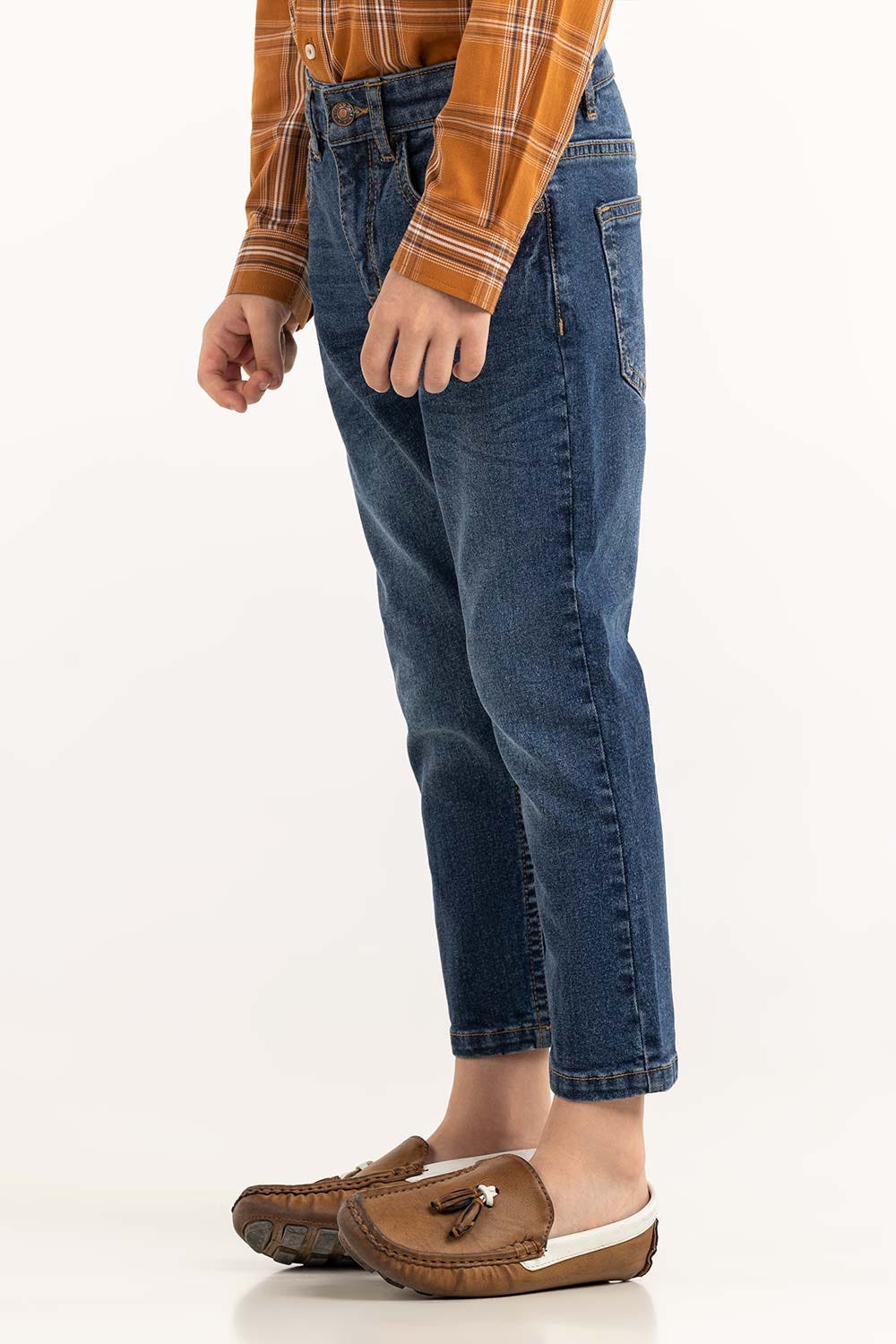 Toddler Boy Dark Blue Jeans 231-321-001 A