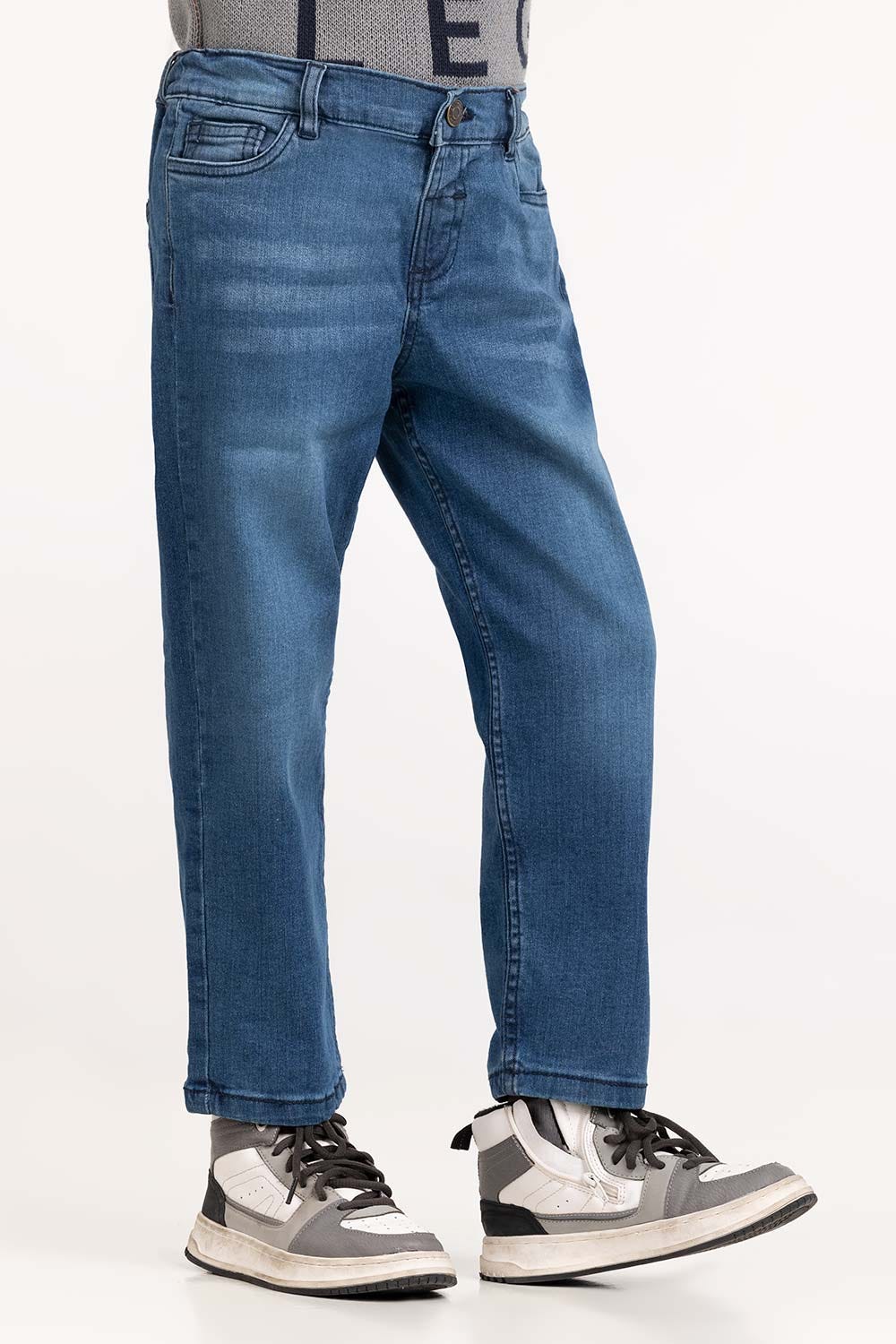 Toddler Boy Blue Denim Jeans 224-521-004