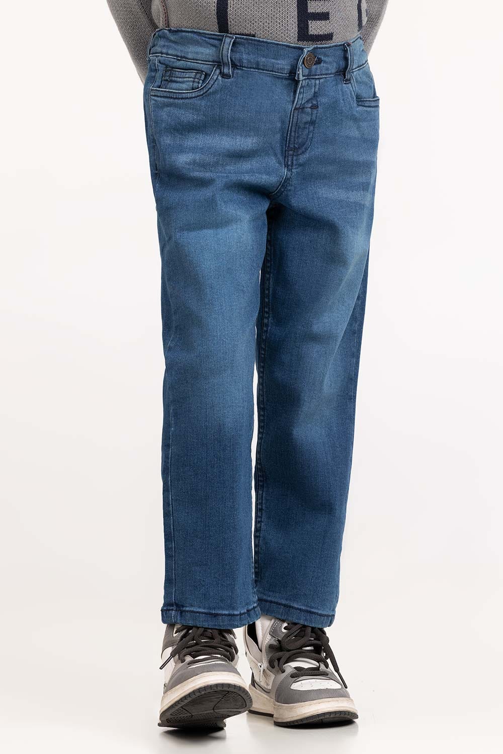 Toddler Boy Blue Denim Jeans 224-521-004