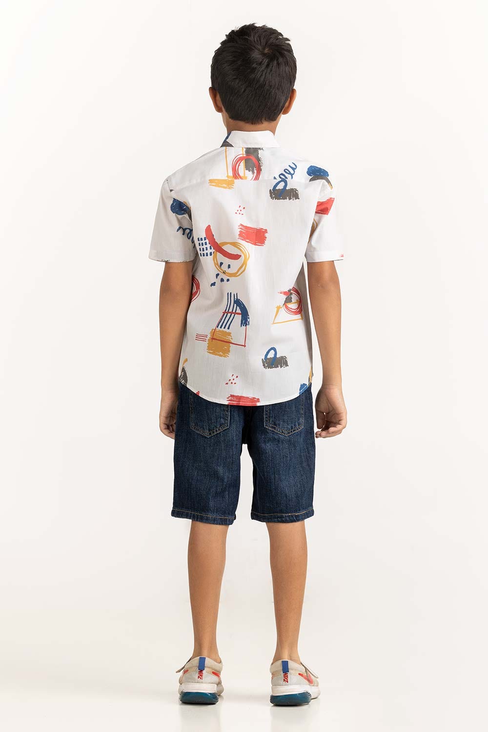 Toddler Boy Multi Printed Casual Shirt TB-CS-SS23-001
