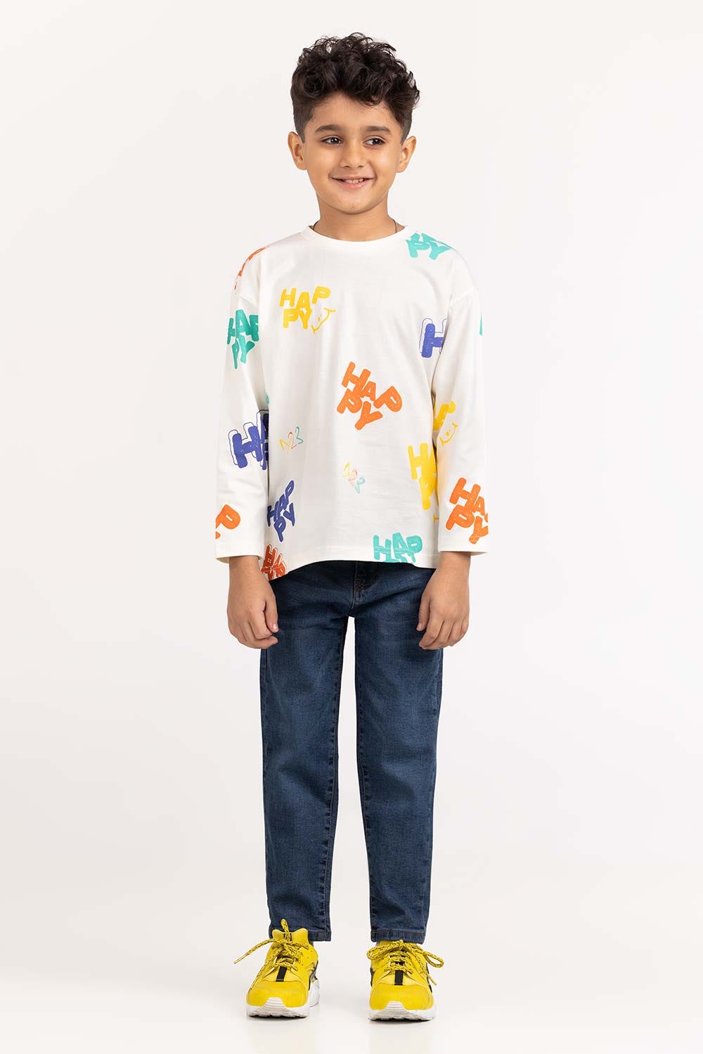 Toddler Boy Van Ice Knit T-Shirt 224-513-011