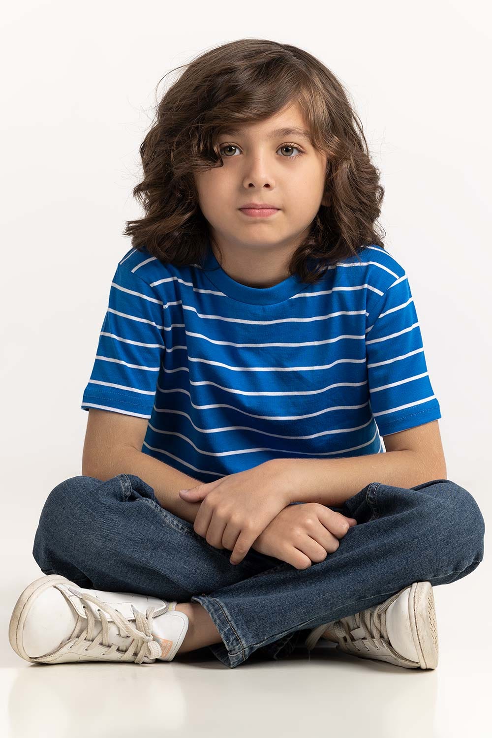 Toddler Boy Blue T-Shirt 231-513-001 B