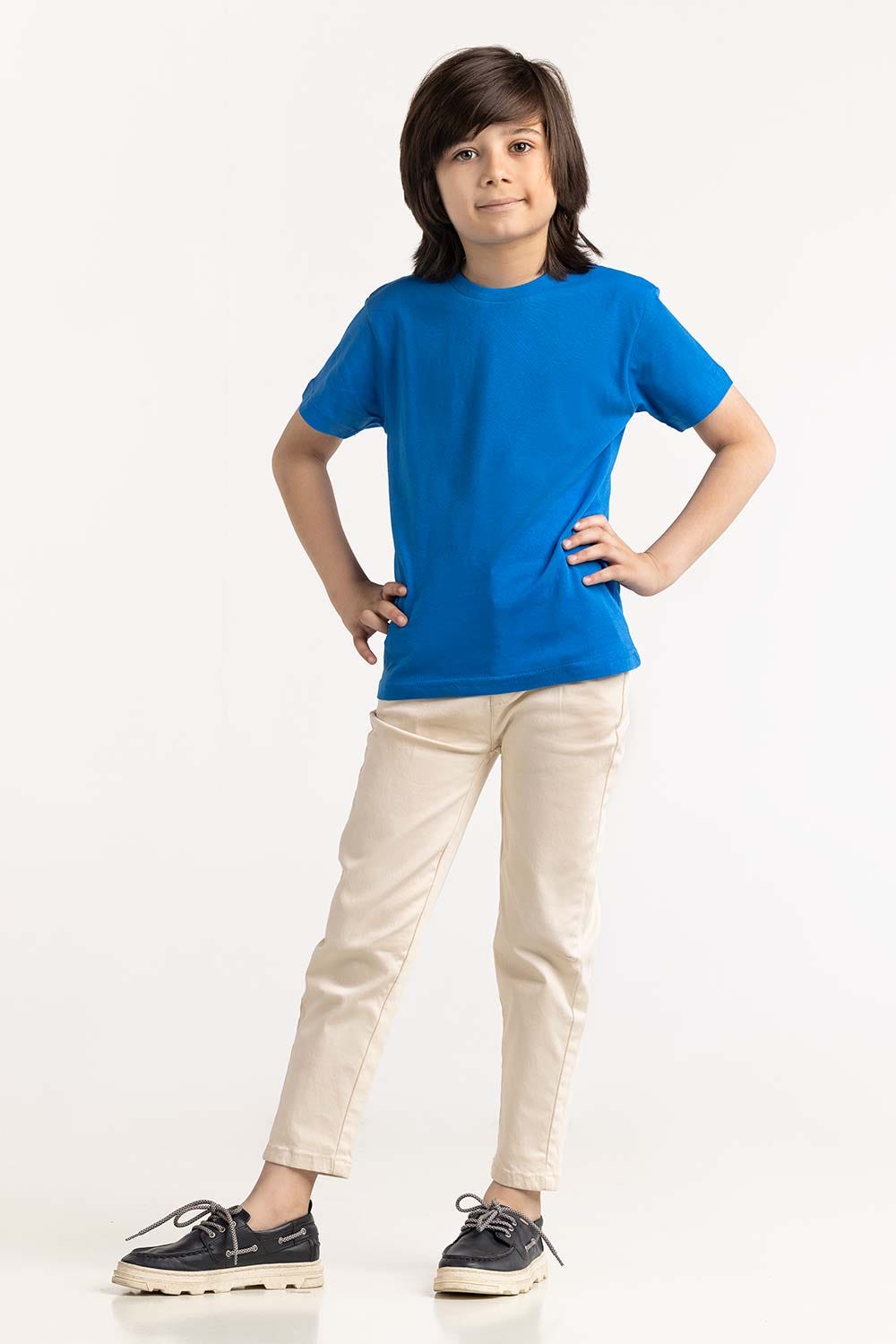 Toddler Boy Blue T-Shirt 231-513-001 G
