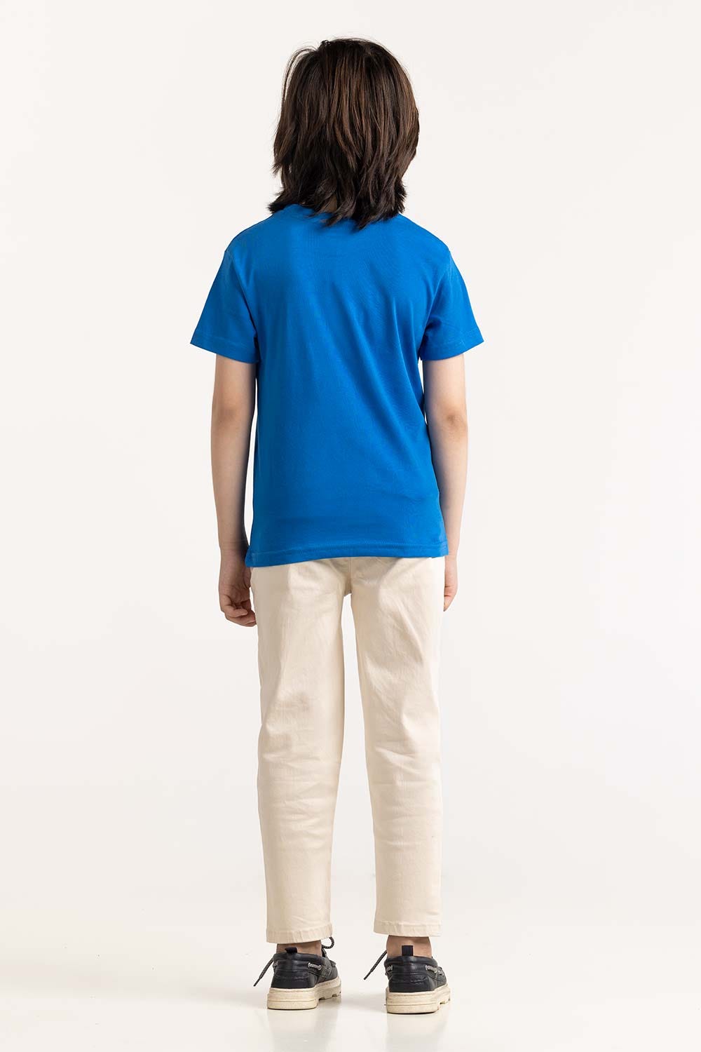 Toddler Boy Blue T-Shirt 231-513-001 G