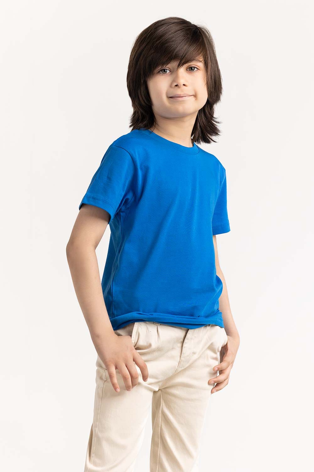 Toddler Boy Blue T-Shirt 231-513-001 G