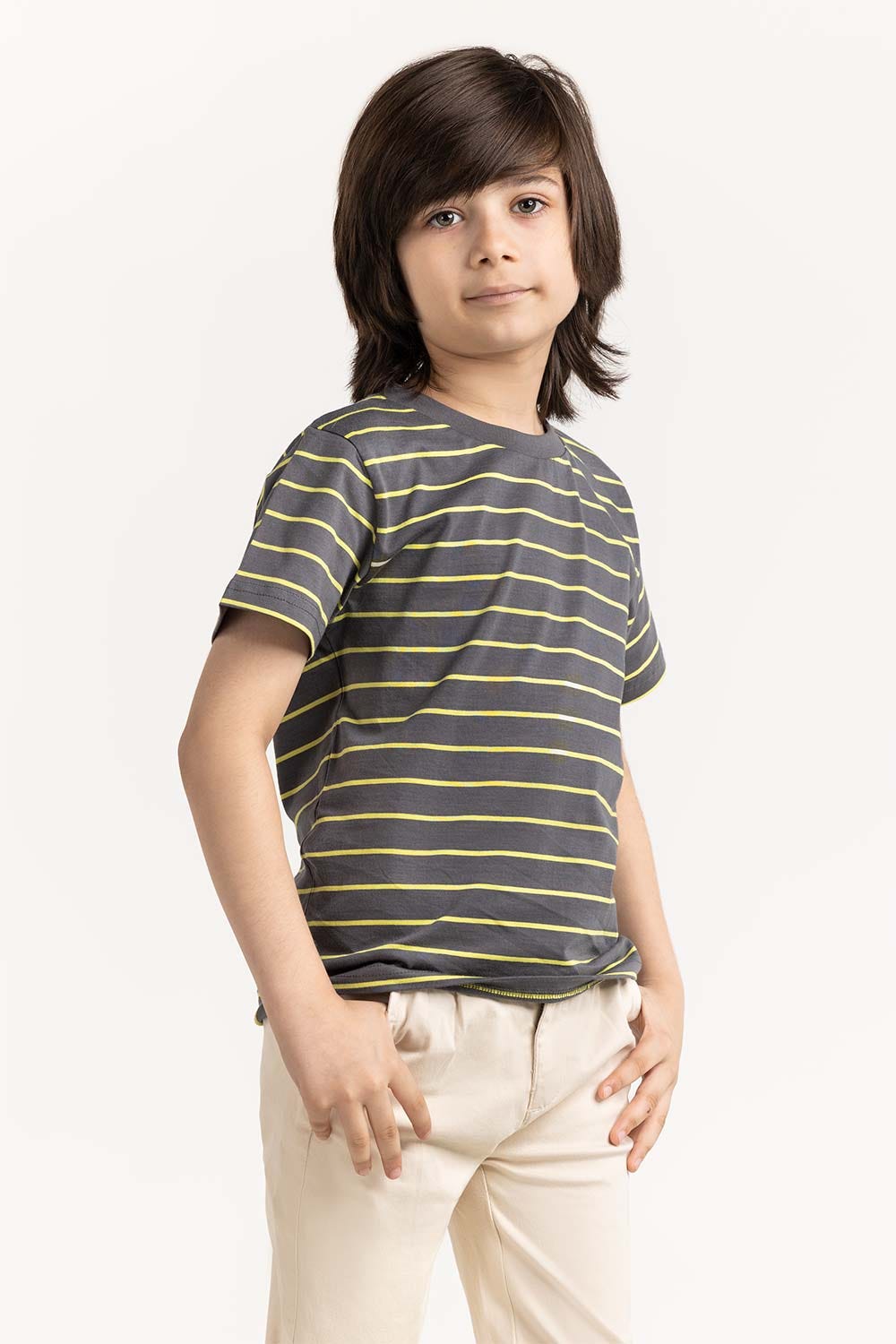 Toddler Boy Green T-Shirt 231-513-001 C