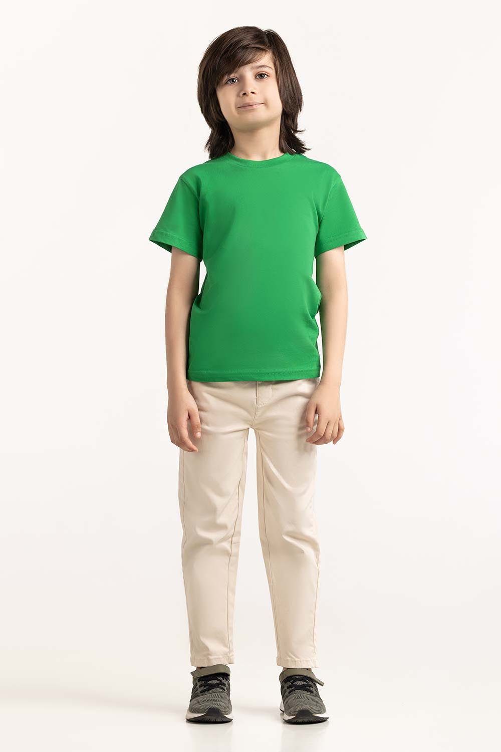 Toddler Boy Green T-Shirt 231-513-001 E