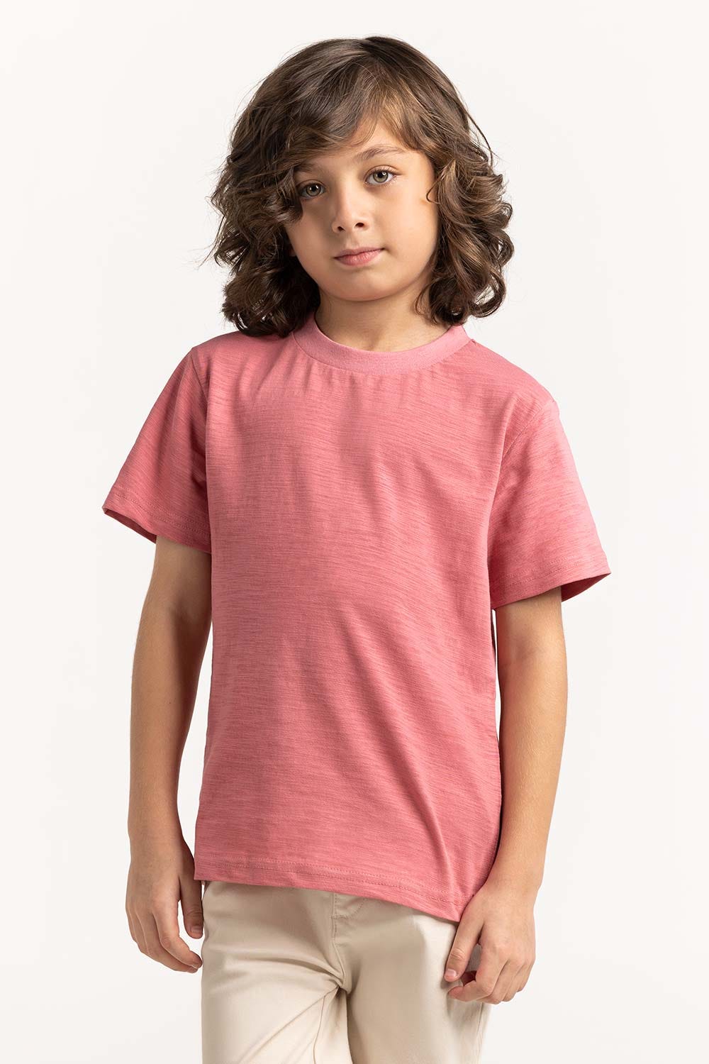 Toddler Boy Pink T-Shirt 231-513-002