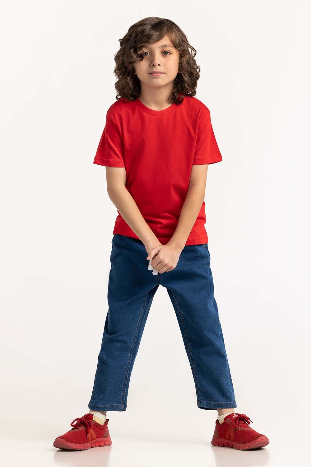 Toddler Boy Red T-Shirt 231-513-001 F