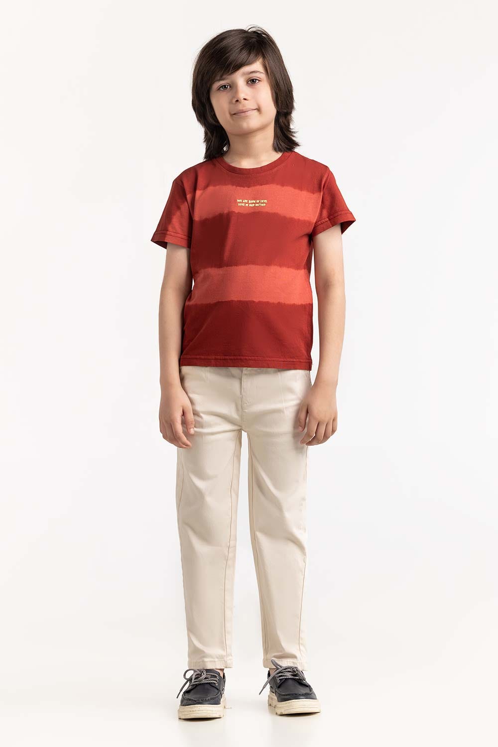 Toddler Boy Red T-Shirt 231-513-017