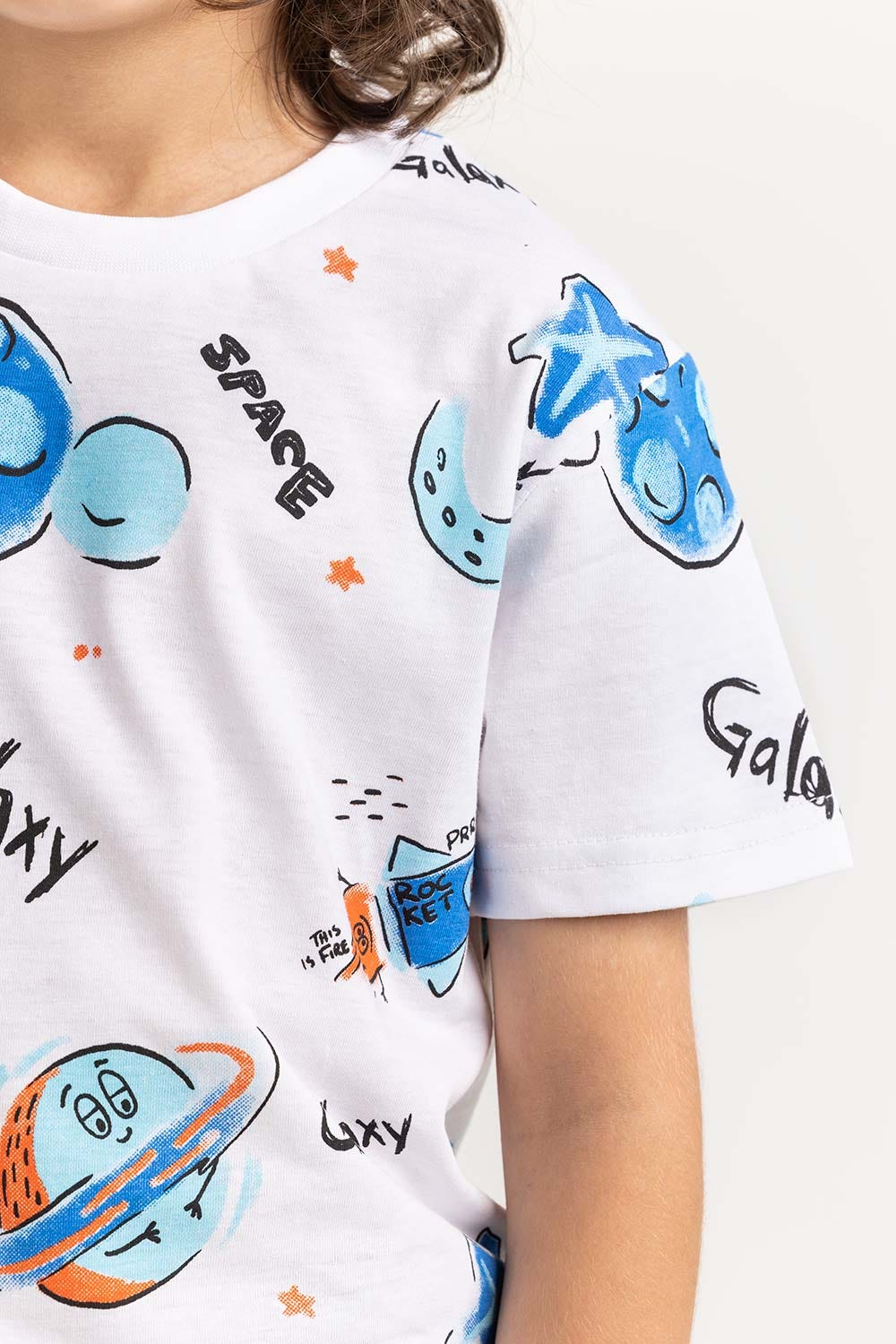 Toddler Boy White T-Shirt 231-513-011